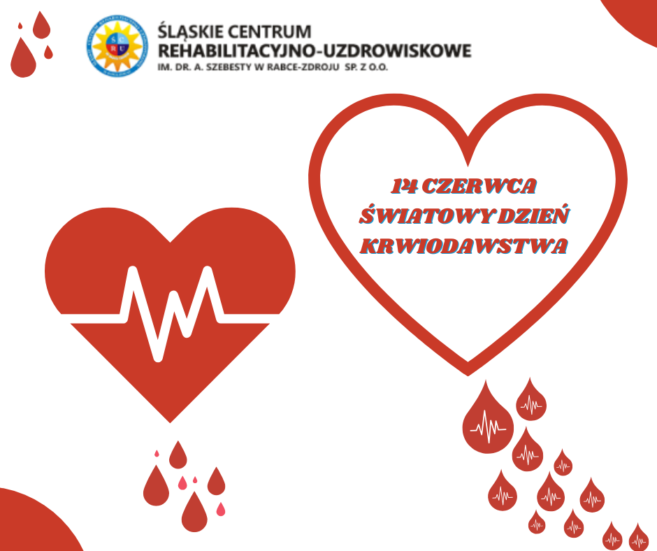 14 czerwca Światowy Dzień Krwiodawstwa